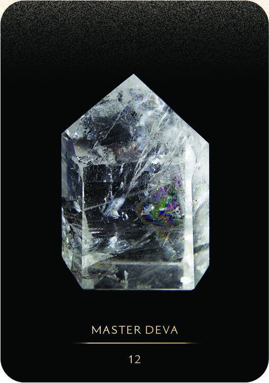 Master Teacher Crystal Oracle Cards Deck by Rachelle Charman