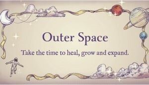 Star Light: Enchanting Messages From The Cosmos Mini Cards by Jessica Le
