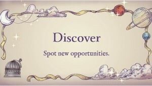 Star Light: Enchanting Messages From The Cosmos Mini Cards by Jessica Le