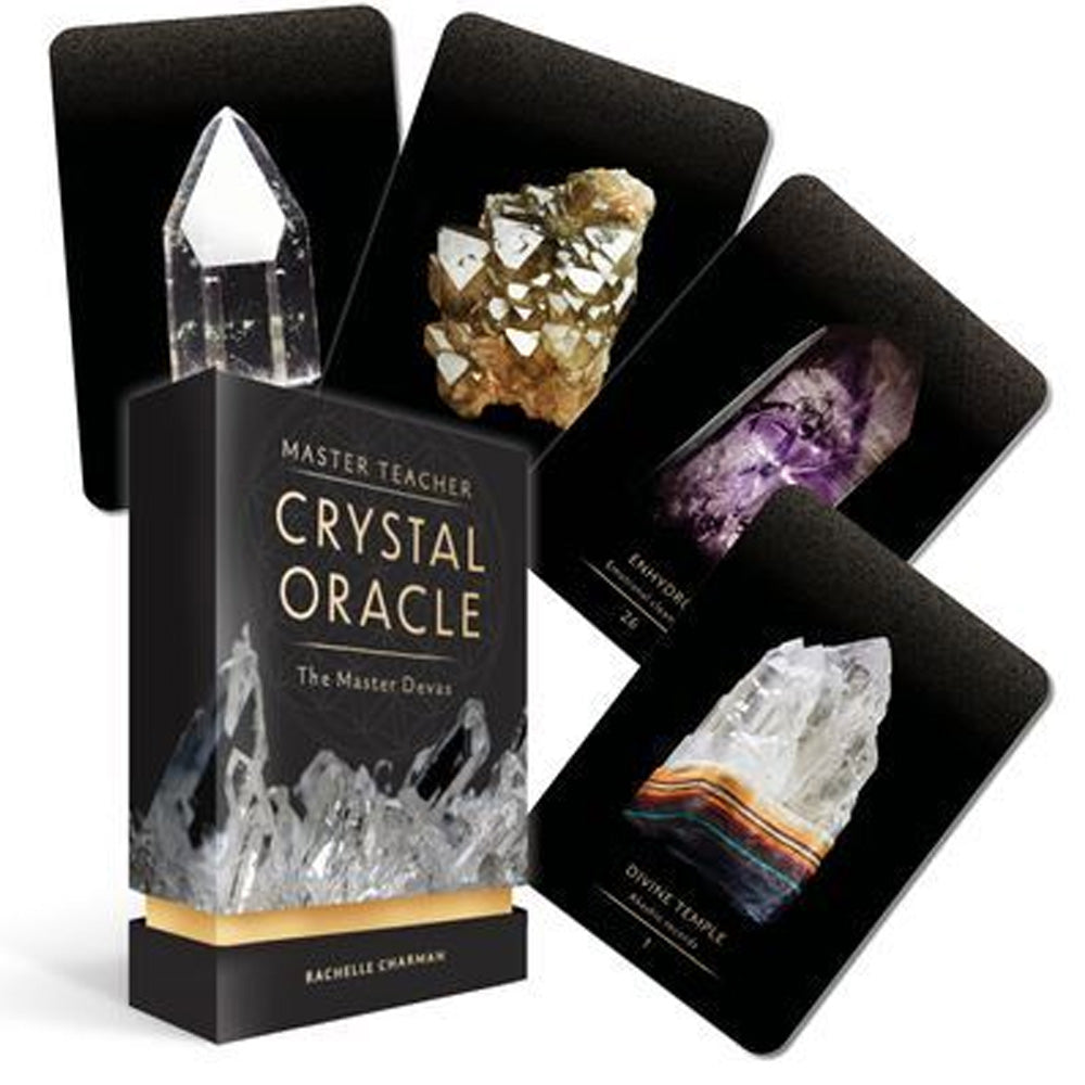 Master Teacher Crystal Oracle Cards Deck by Rachelle Charman