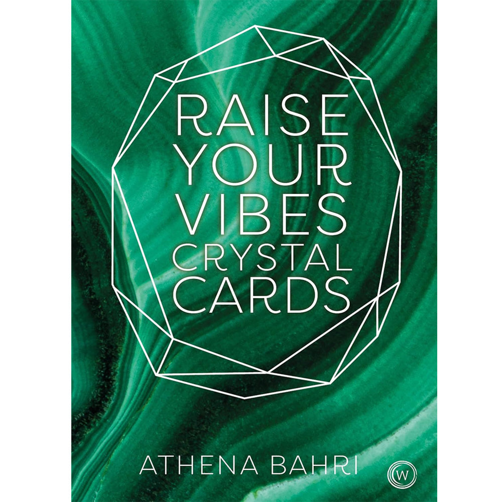 Raise Your Vibes Crystal Deck: 55 Cards by Athena Bahri