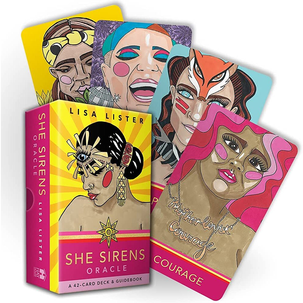 SHE Sirens Oracle: A 42-Card Deck and Guidebook by Lisa Lister