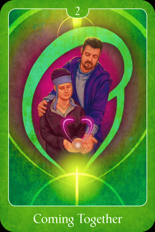 The Psychic Tarot for the Heart Oracle Cards Deck by John Holland