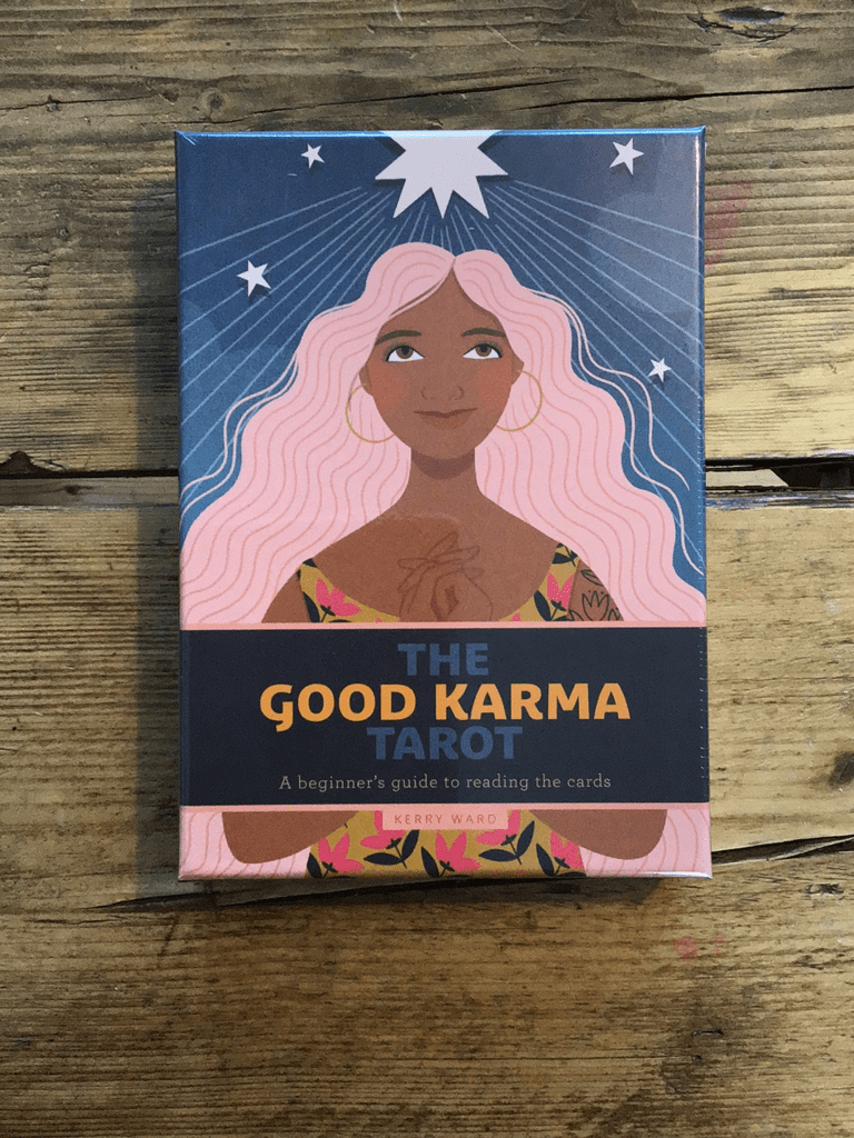 Good Karma Tarot 78 Cards Deck and Guidebook for Beginners by Kerry Ward