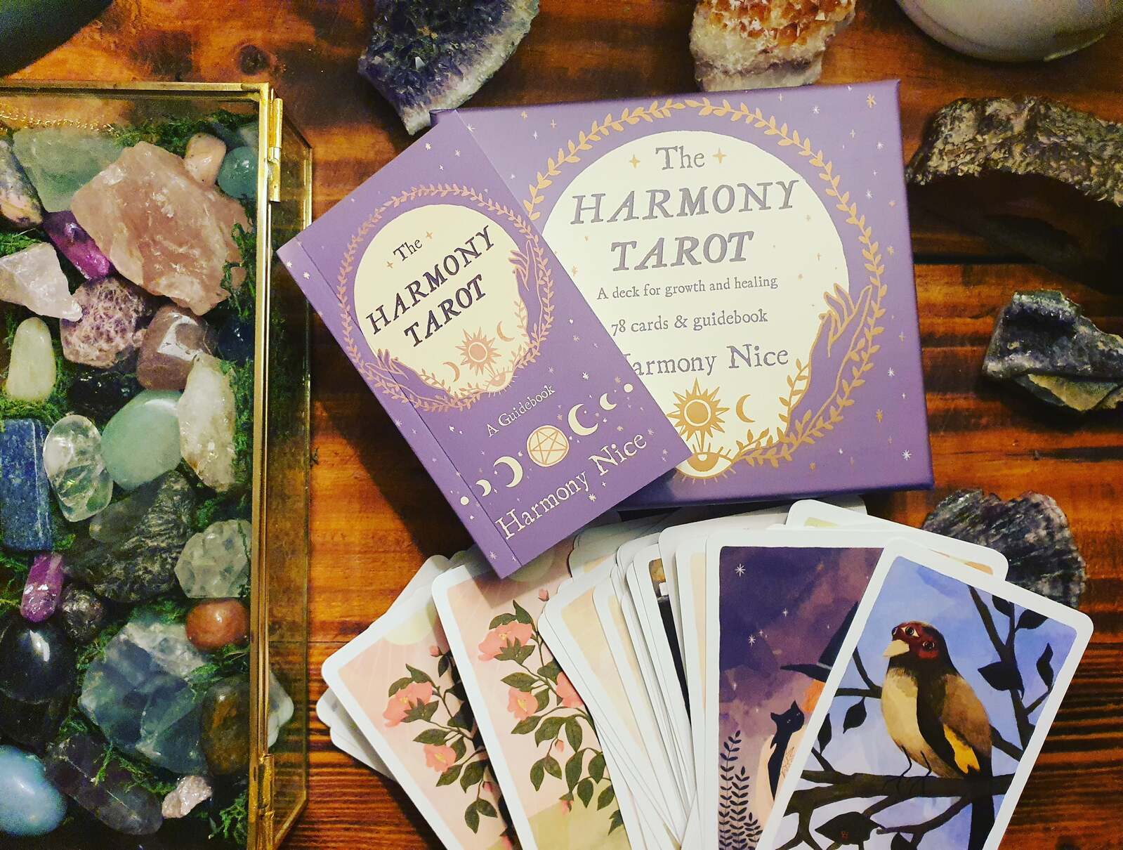 The Harmony Tarot: 78 Cards Deck for Growth and Healing by Harmony Nice