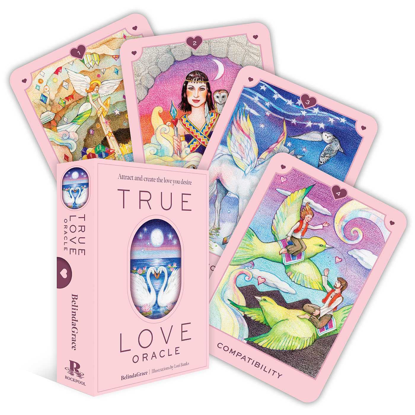 True Love Oracle Deck: Relationship Cards by Belinda Grace