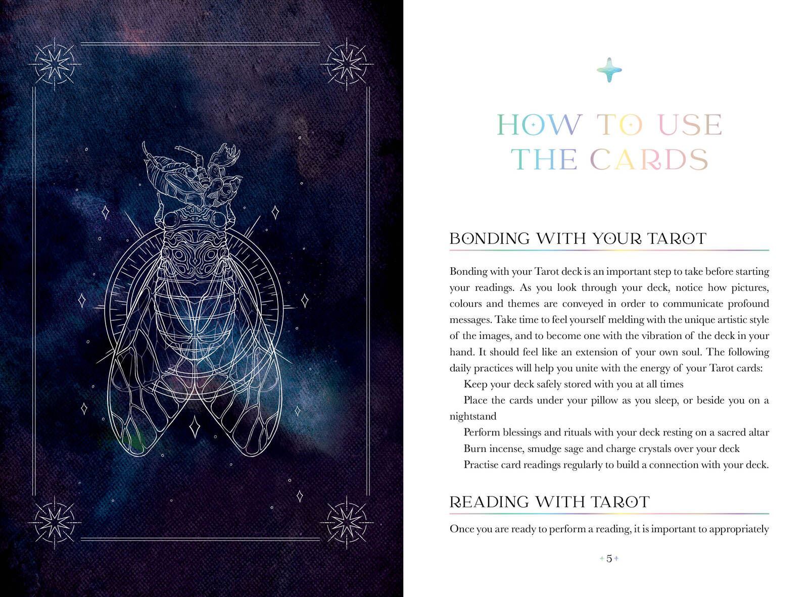 Orien's Animal Tarot: 78 Cards Deck & Book by Ambi Sun