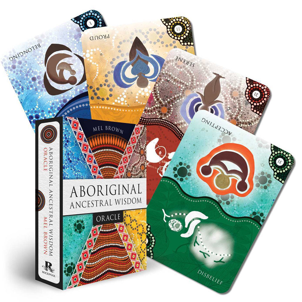 Aboriginal Ancestral Wisdom Oracle Cards Deck by Mel Brown