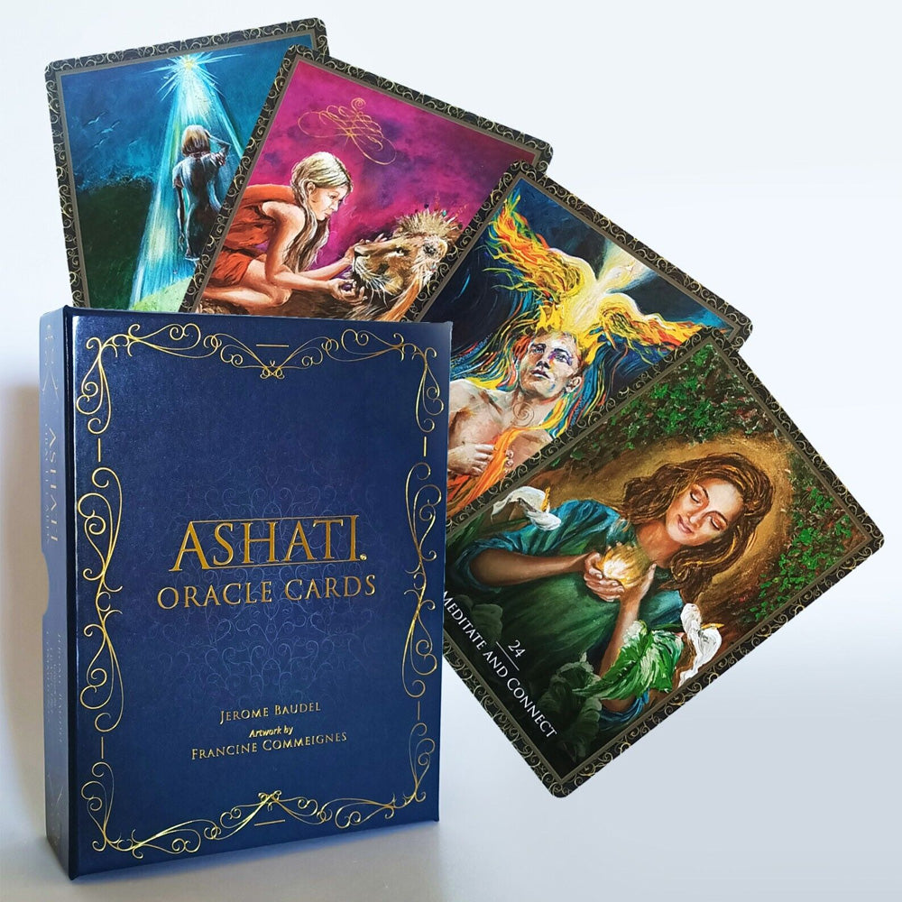 Ashati Oracle Cards: 36 Healing Cards Deck & Guidebook