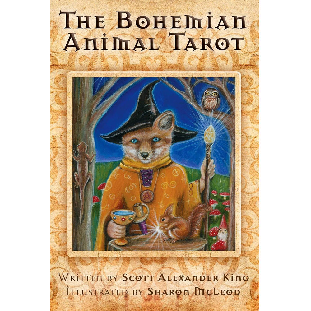 Bohemian Animal Tarot Cards Deck by Scott Alexander King