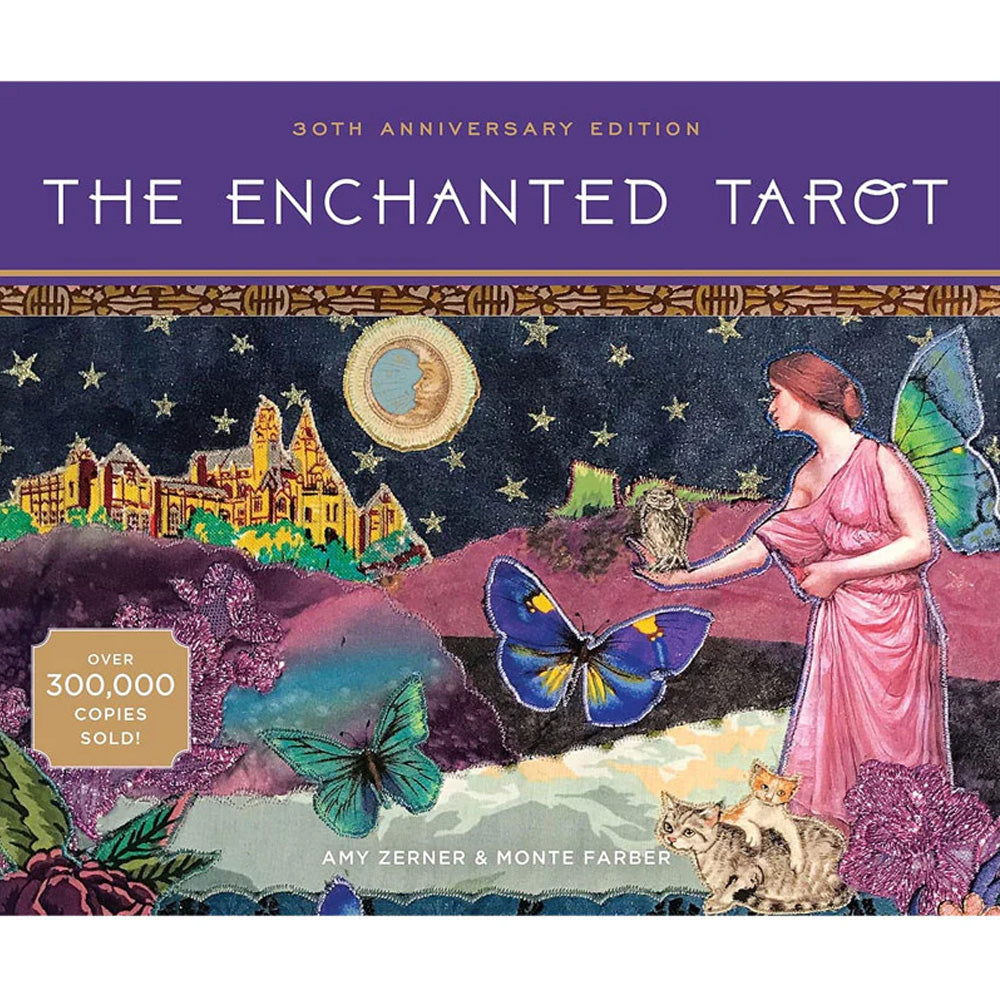 Enchanted Tarot: 78 stunning Tarot Cards Deck & Book by Amy Zerner & Monte Farber