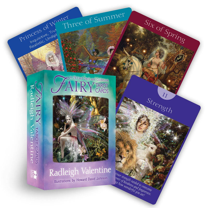 Fairy Tarot Cards: A 78-Card Deck and Guidebook