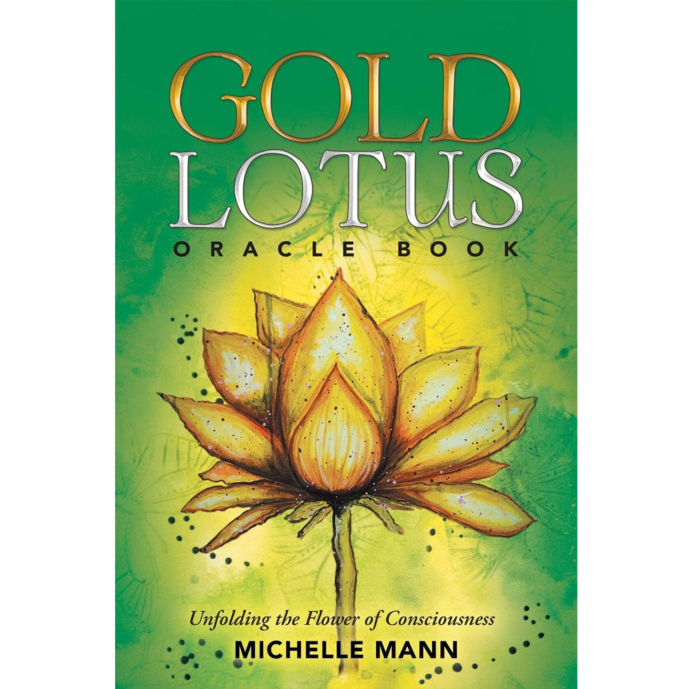 Gold Lotus Oracle Deck: 47 Cards by Michelle Mann