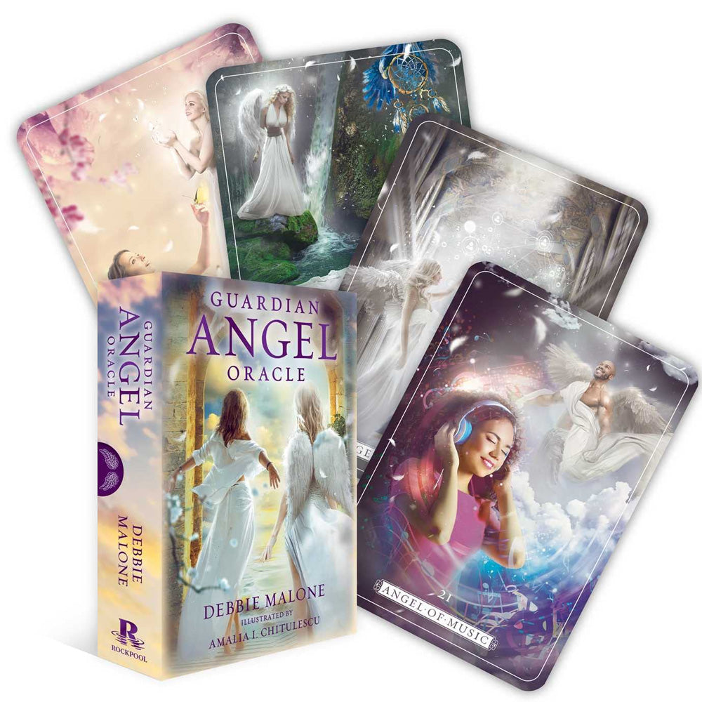 Guardian Angel Oracle: 36 Card Deck and Guidebook by Debbie Malone