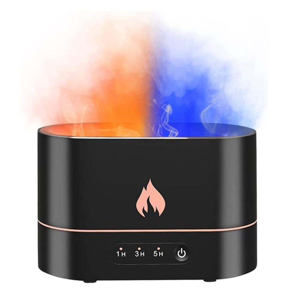 GOMINIMO Flame Humidifier Fire 250ml Black