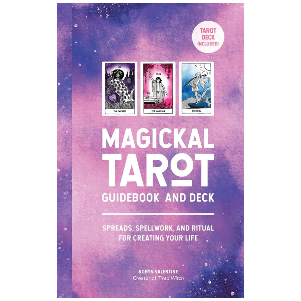 Magickal Tarot Cards Guidebook and Deck by Robyn Valentine Cards & Book