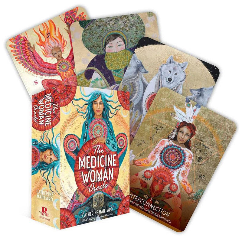 Medicine Woman Oracle Cards Deck By Catherine Maillard & Caroline Maniere