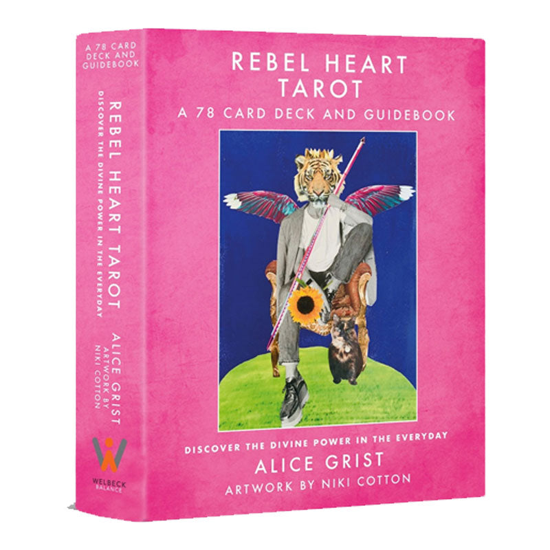 Rebel Heart Tarot: A 78-Card Deck and Guidebook by Alice Grist & Niki Cotton