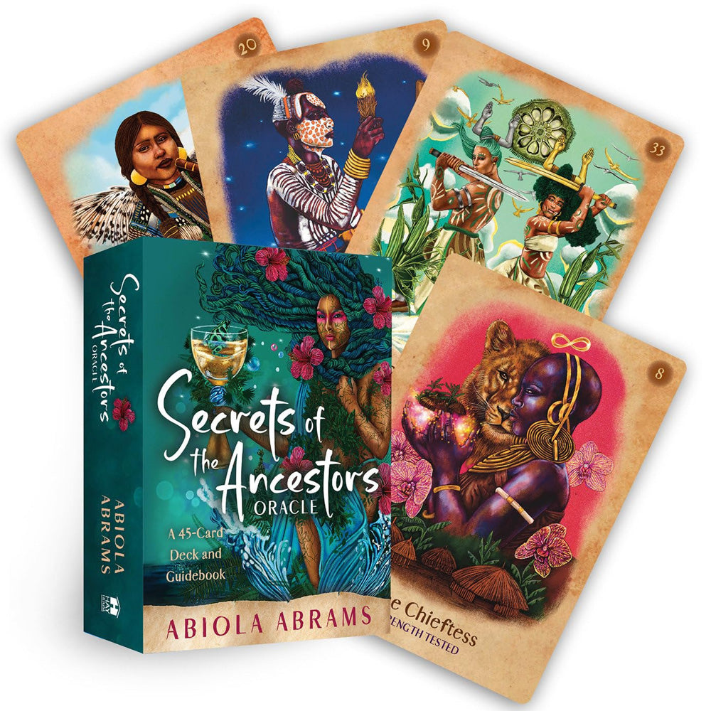 Secrets of the Ancestors Oracle: A 45-Card Deck and Guidebook for Connecting to Your Family Lineage, Exploring Modern Ancestral Veneration, and Reveal