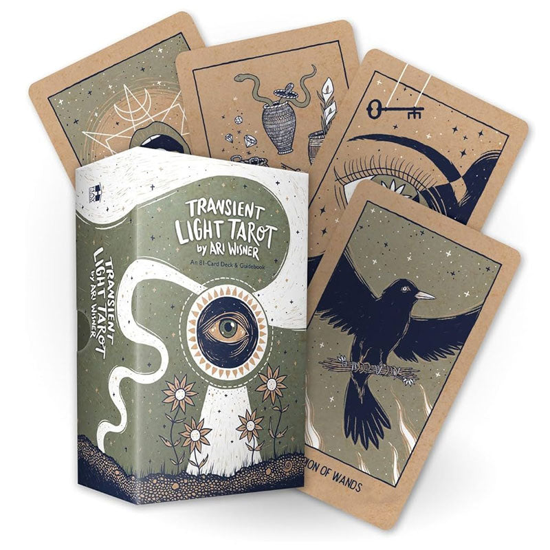 Transient Light Tarot: An 81-Card Deck and Guidebook by Ari Wisner