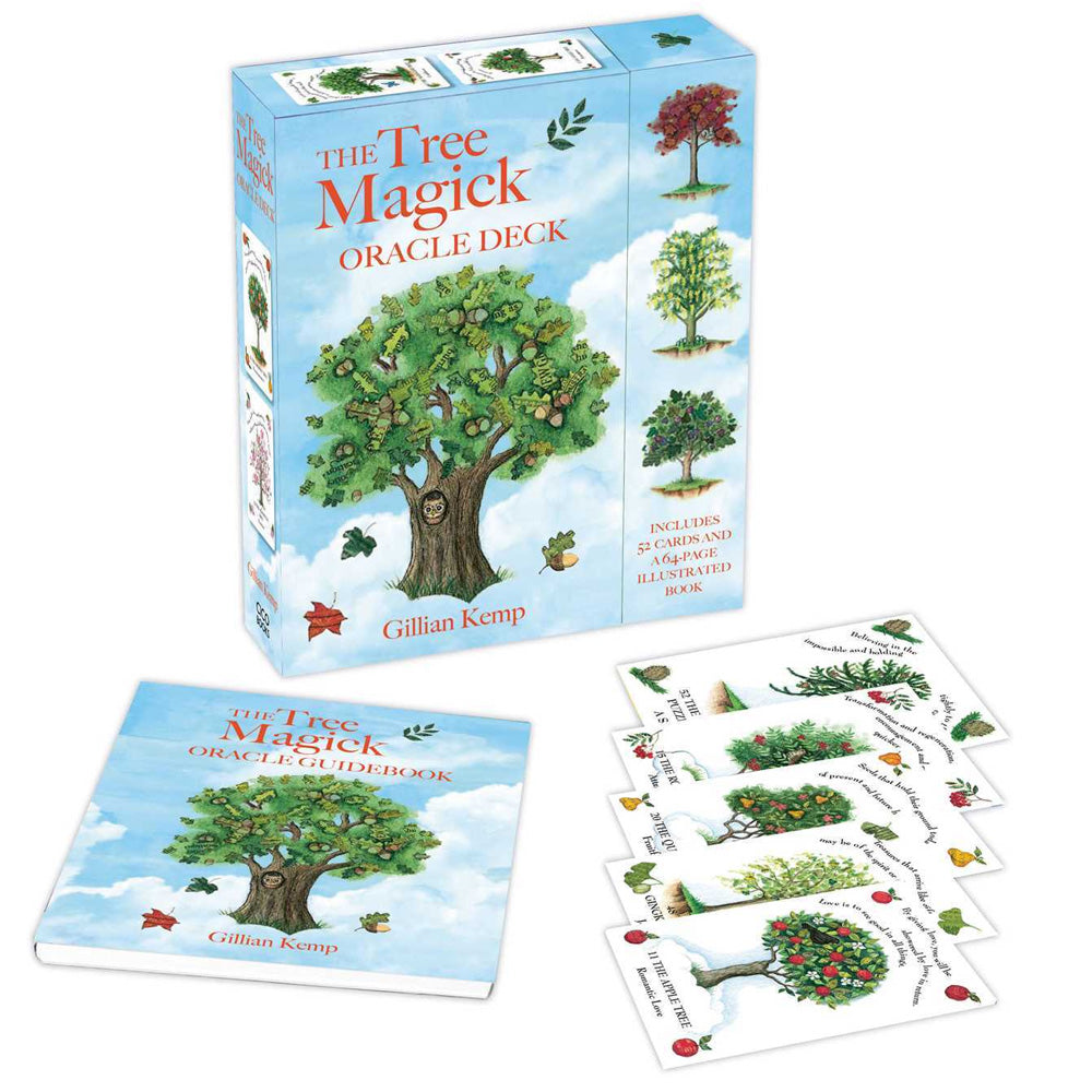 The Tree Magick Oracle Deck: Includes 52 Cards and a 64-Page Illustrated Book Gillian Kemp