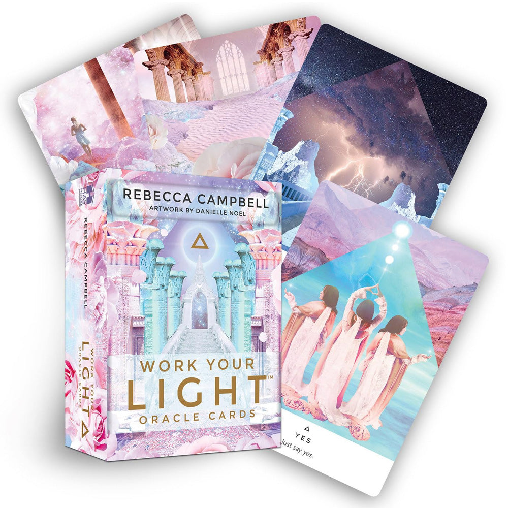 Work Your Light Oracle Cards: A 44-Card Deck and Guidebook Rebecca Campbell