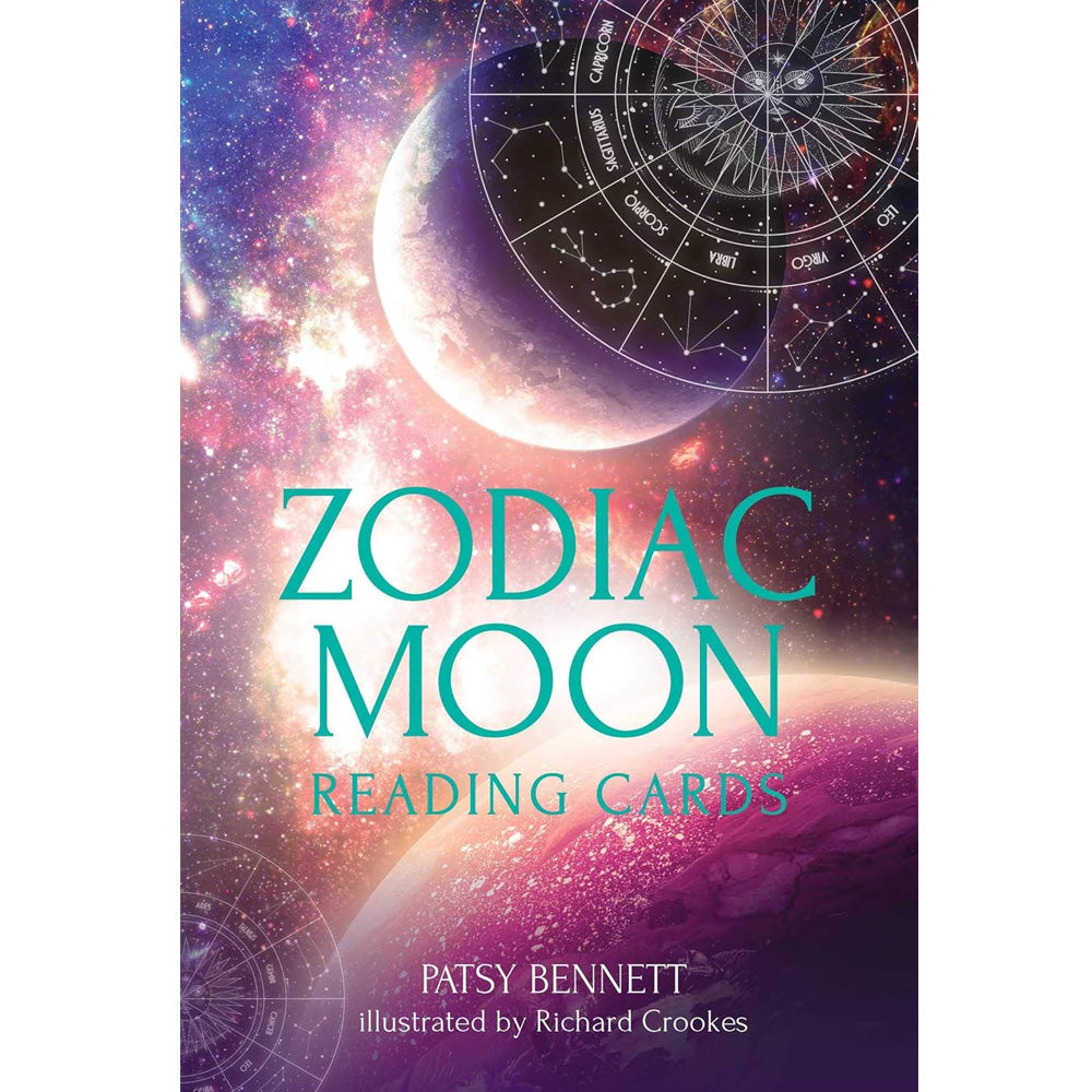 Zodiac Moon Reading Cards: A 36 Astrology Card Deck by Patsy Bennett